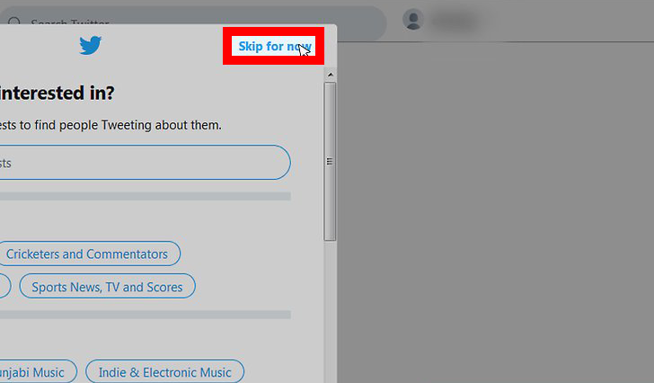Select interests