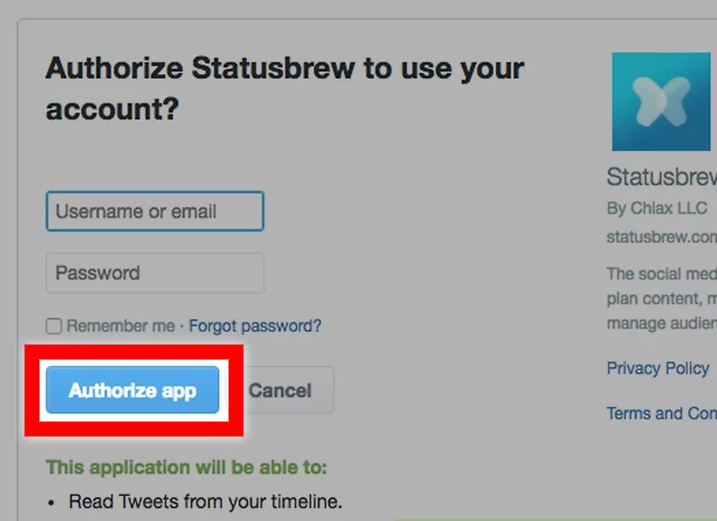Authorize App