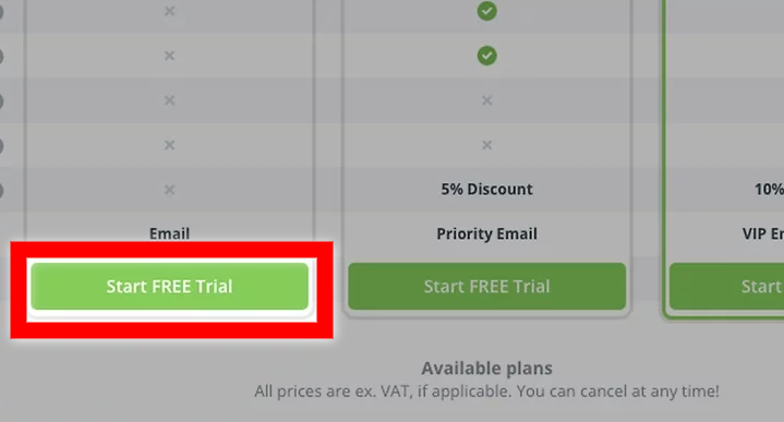 Start Free Trial