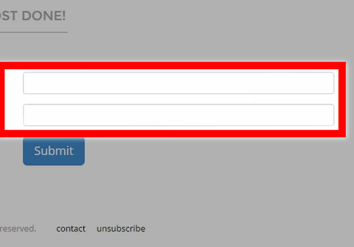 Type your email address