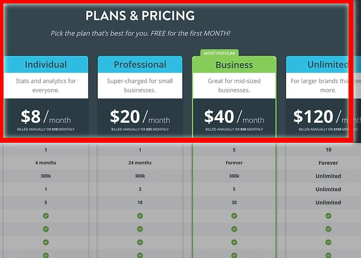 available plans