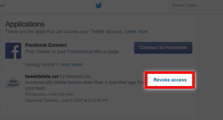 revoke access