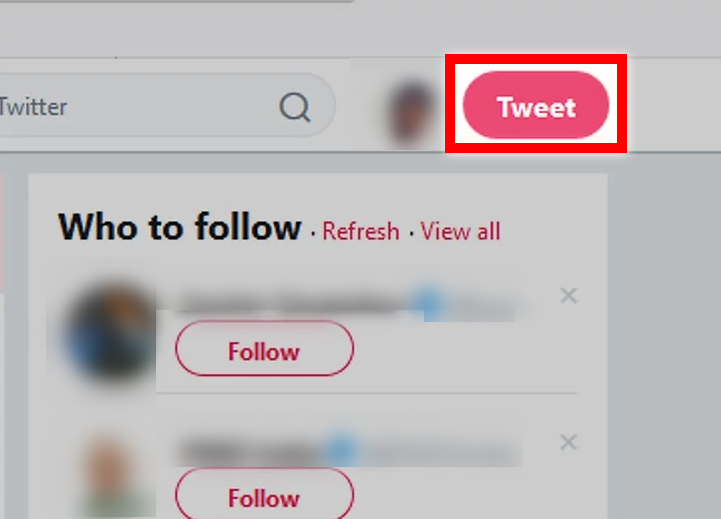 Select tweet