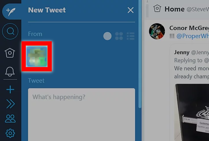 Select your account