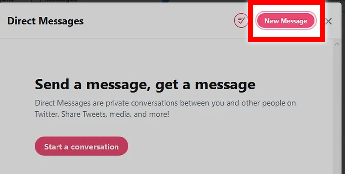new message